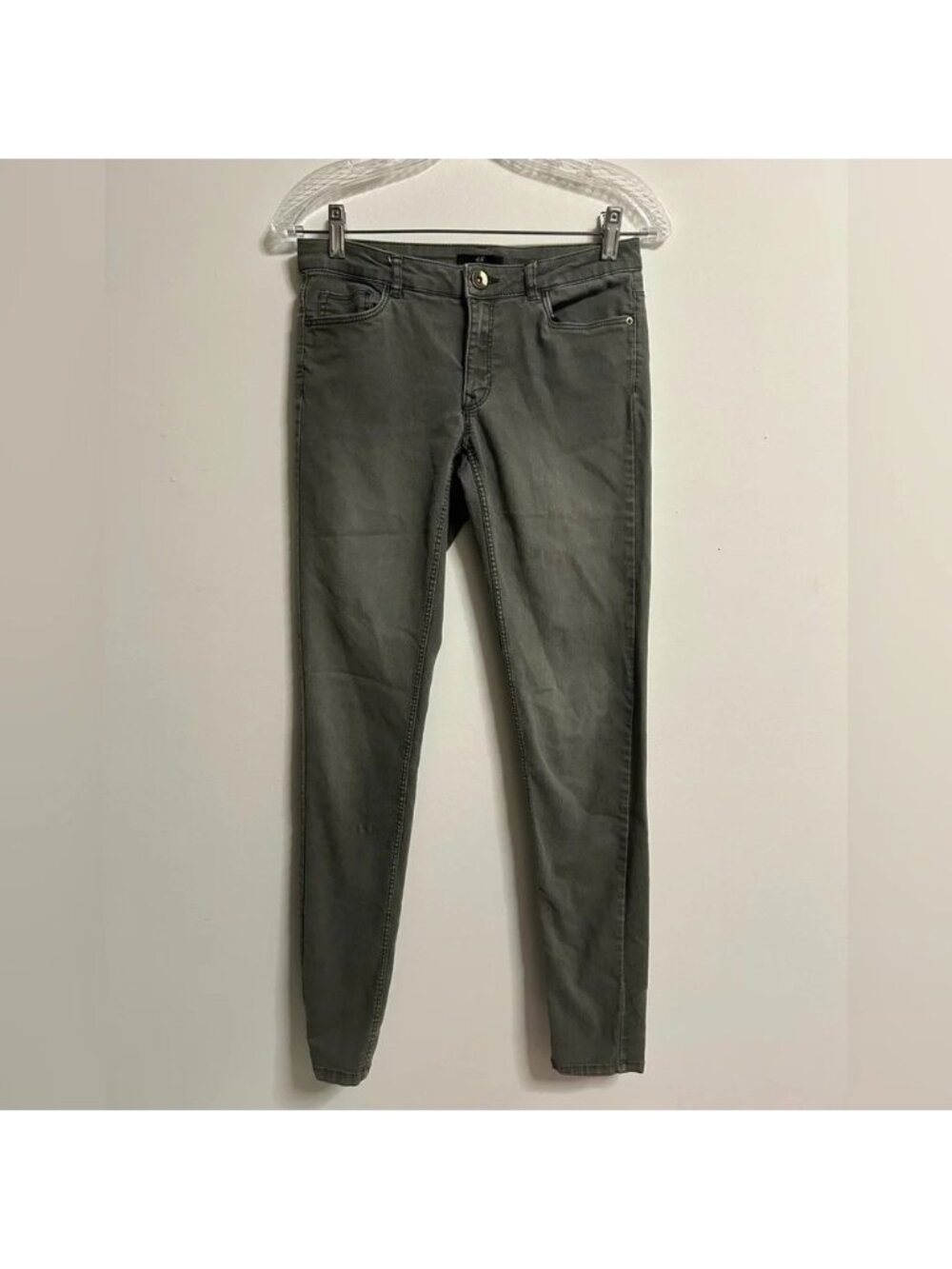H&M Green Skinny Jeans